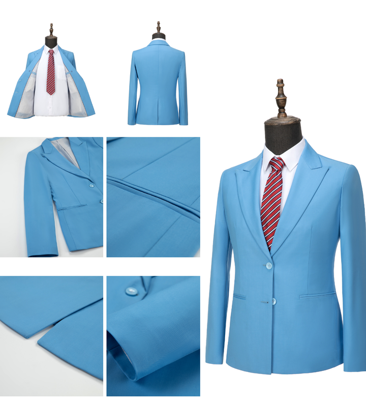 Fashion Men's 3 Pieces Mens Suit Peak Lapel Solid Tuxedos (Blazer+vest+Pants) mens event wear